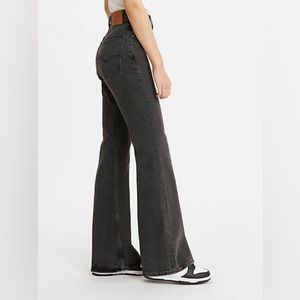 Levi’s 70s High Flare Black Doozie Jeans